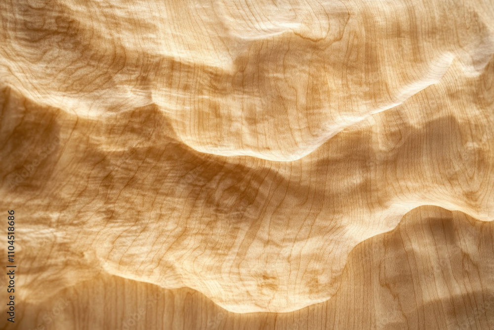 A polished maple wood background, light and smooth, ideal for contemporary or minimalist design aesthetics. A polished maple wood background, light and smooth, ideal for contemporary or minimalist design aesthetics.