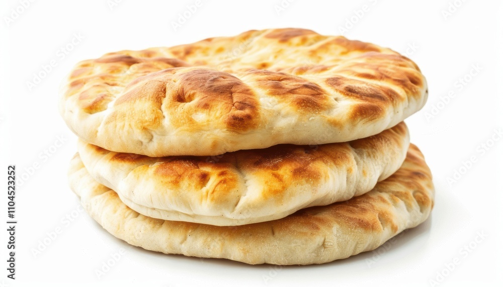 Golden-brown, soft bread stacked neatly, ready to be enjoyed as a delicious side or base for various dishes. Golden-brown, soft bread stacked neatly, ready to be enjoyed as a delicious side or base for various dishes.