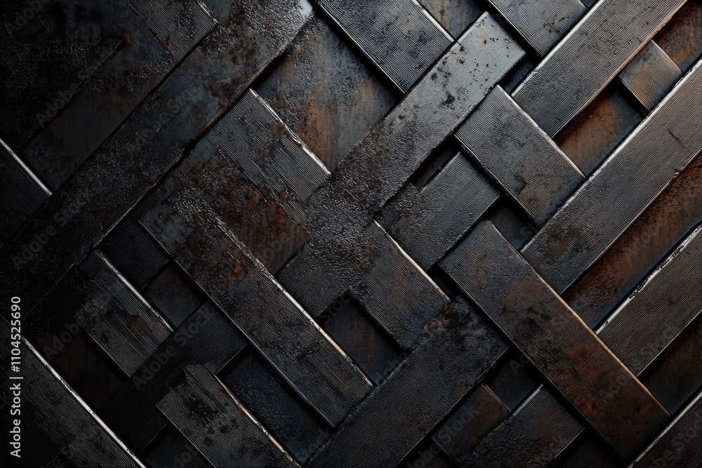 A metallic grid background with a dark, matte finish and intersecting lines, offering a bold, industrial look. A metallic grid background with a dark, matte finish and intersecting lines, offering a bold, industrial look.