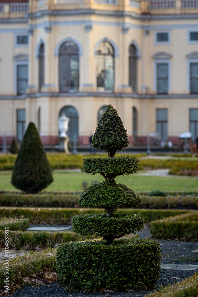Februar-Abend im Schlosspark Charlottenburg, Berlin Februar-Abend im Schlosspark Charlottenburg, Berlin