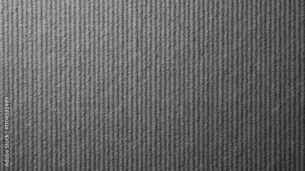 Close-Up View of Textured Dark Gray Ribbed Fabric with Corduroy Pattern Close-Up View of Textured Dark Gray Ribbed Fabric with Corduroy Pattern
