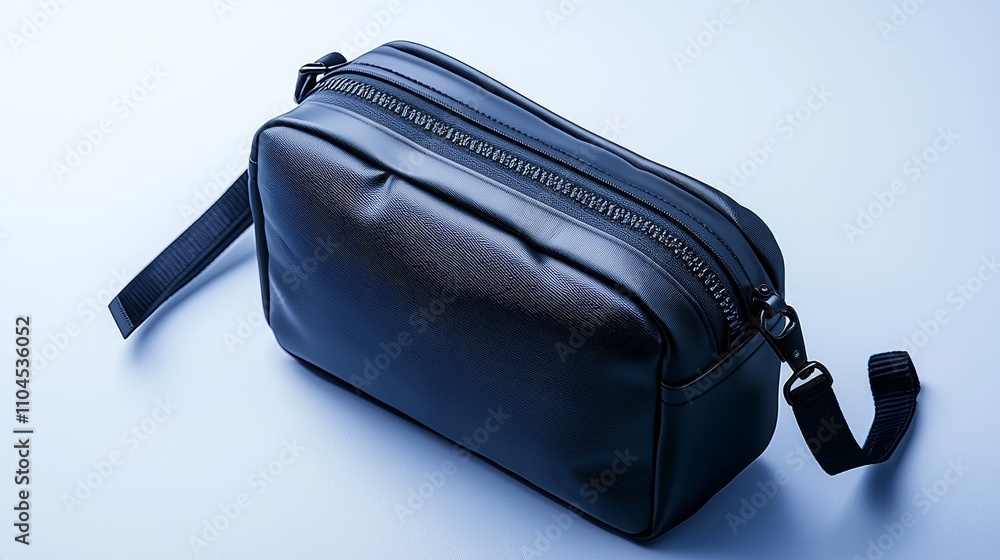 washbag mockup, stylish design, zipper close-up, floating effect, ultra-clean look, isolated on white background washbag mockup, stylish design, zipper close-up, floating effect, ultra-clean look, isolated on white background