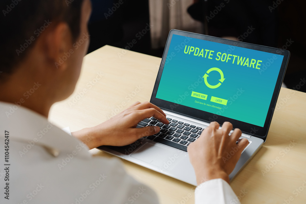 Software update on computer for modish version of device software upgrade Software update on computer for modish version of device software upgrade