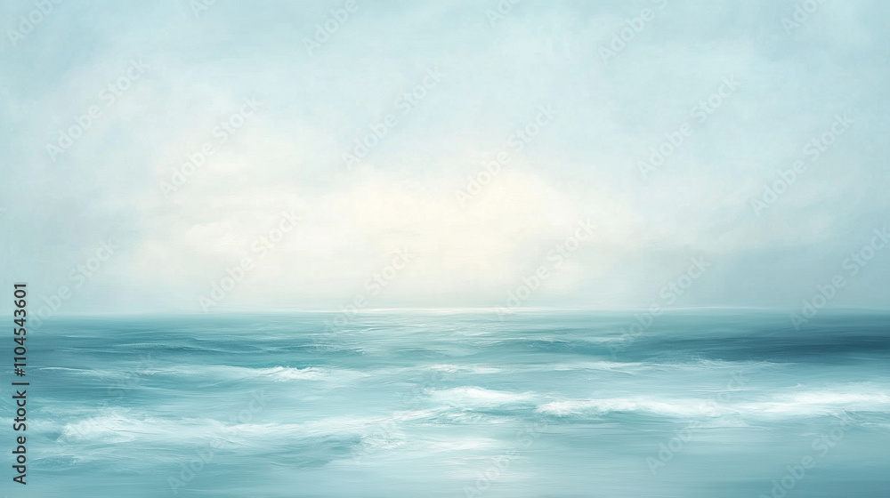 The backdrop is a soft gradient of light sky blue and ocean for background9 The backdrop is a soft gradient of light sky blue and ocean for background9