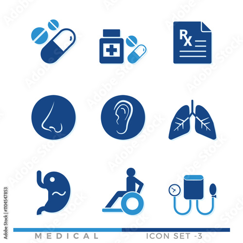 HealthCare and medical icon sets