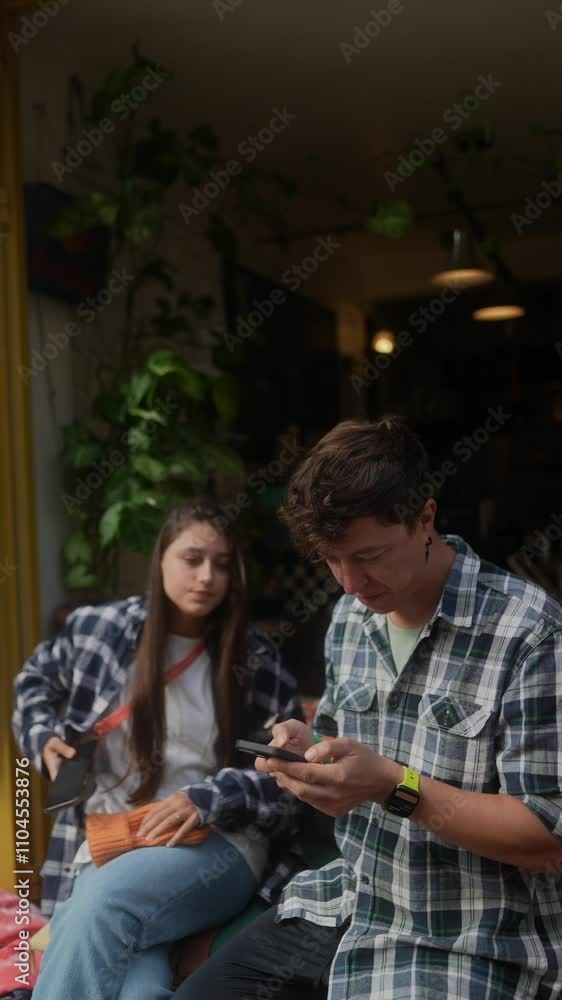 Casual Coffee Break with Friends in Cozy Caf Casual Coffee Break with Friends in Cozy Caf