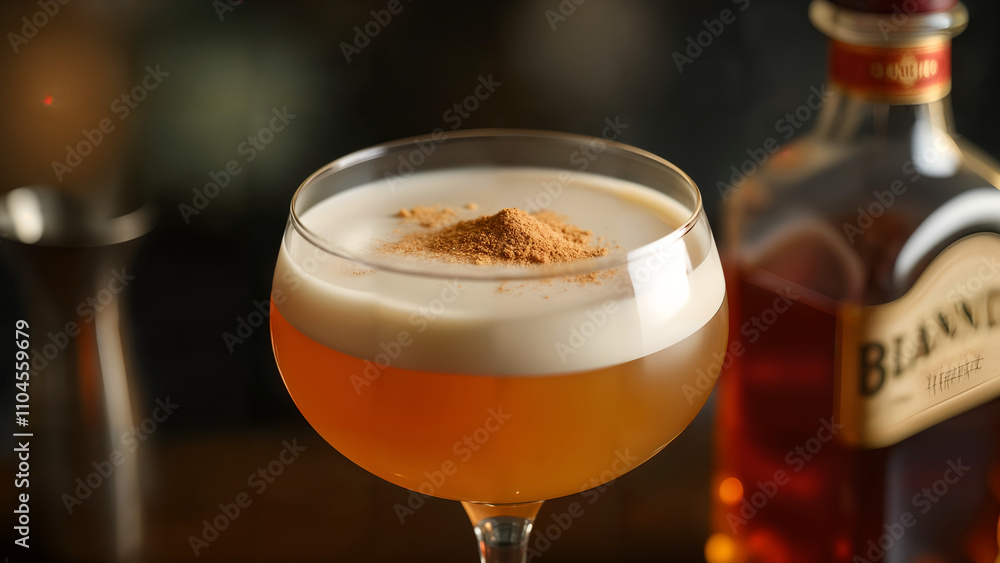 Creamy Brandy Alexander Cocktail Creamy Brandy Alexander Cocktail