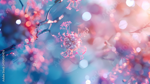 Dreamlike Blossom: Enchanting close-up of delicate, pastel pink blossoms, artfully blurred for a dreamy, ethereal effect.  The image evokes a sense of tranquility and wonder.