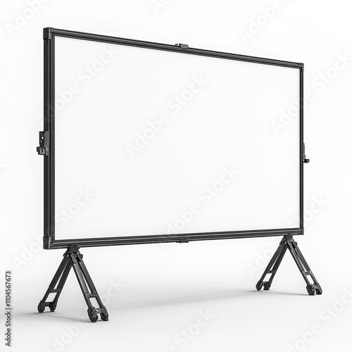 Wallpaper Mural A portable blank projection screen ideal for presentations, meetings, or educational purposes, Its sturdy design makes it suitable for both indoor and outdoor use, enhancing visual communication, Torontodigital.ca