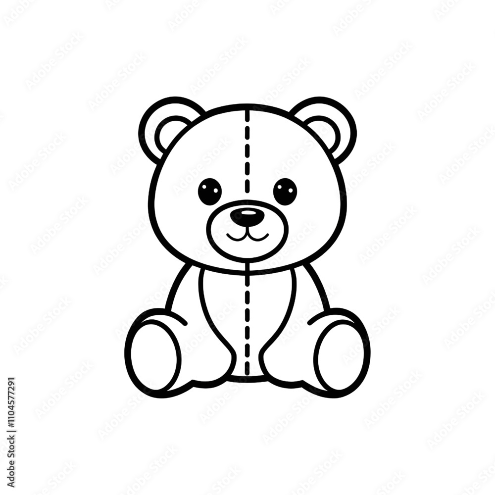 Cute Teddy Bear Cartoon Illustration Cute Teddy Bear Cartoon Illustration