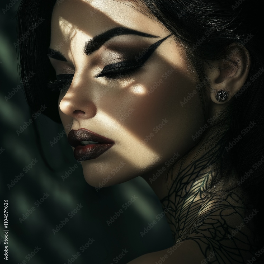 Gothic Beauty Portrait Gothic Beauty Portrait