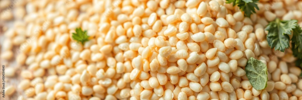 Close-up shot of polished long raw rice grains, vegan, texture Close-up shot of polished long raw rice grains, vegan, texture