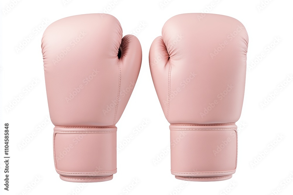 Two boxing gloves are shown in a close up Two boxing gloves are shown in a close up