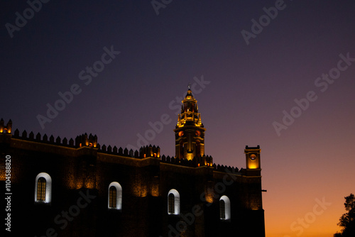Conjunto Conventual de San Gabriel destino famoso en cholula puebla mexico