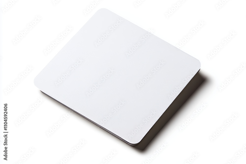 A white square with no writing on it A white square with no writing on it