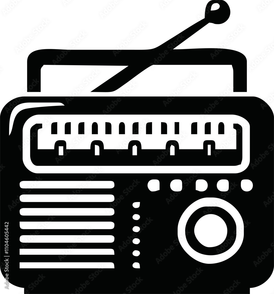 Radio icon vector illustration, logo template, FM broadcast icon isolated, Radiocast business concept. Old radio clipart, Radio logo template vector. tape recorder symbol. Radio icon vector illustration, logo template, FM broadcast icon isolated, Radiocast business concept. Old radio clipart, Radio logo template vector. tape recorder symbol.