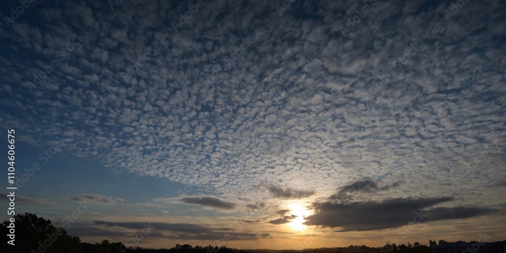 sky at sunset sky at sunset