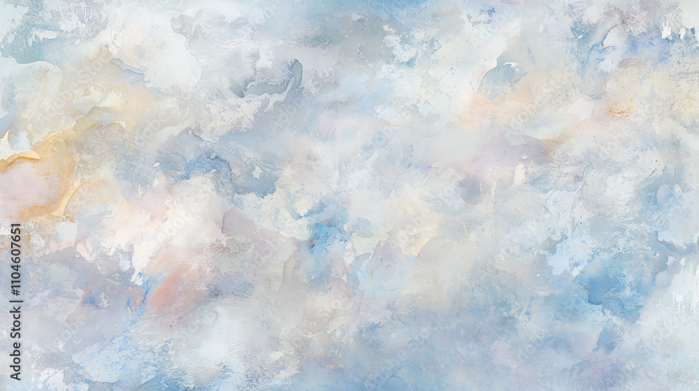 Soft watercolor texture in pastel shades creating a serene and calming background suitable for various creative projects Soft watercolor texture in pastel shades creating a serene and calming background suitable for various creative projects