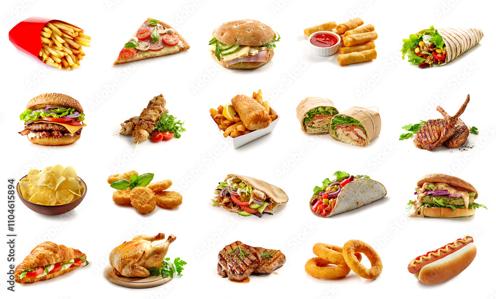 Fast food collection Fast food collection