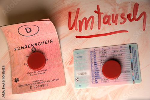 Alter und neuer Führerschein