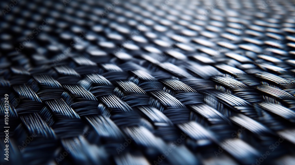 Intricate Close-Up of Black Textured Woven Fabric Surface Intricate Close-Up of Black Textured Woven Fabric Surface