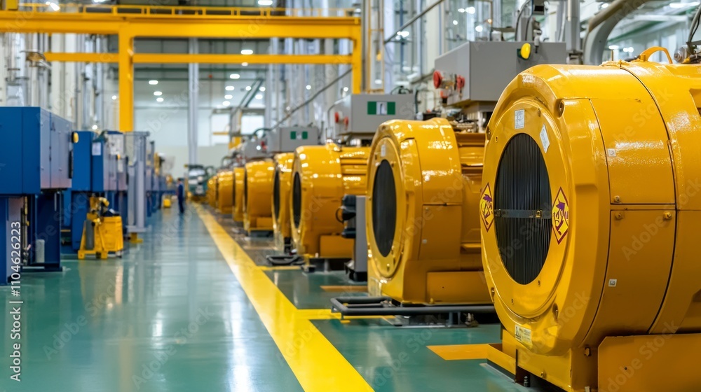 Industrial Factory Manufacturing Large Machines Industrial Factory Manufacturing Large Machines