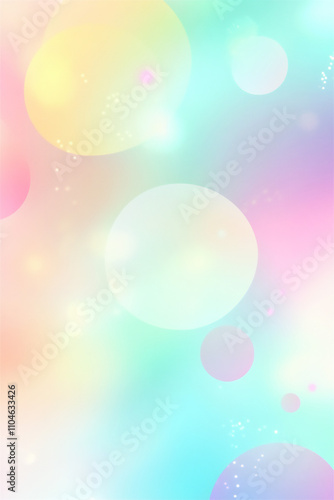 abstract background with bokeh