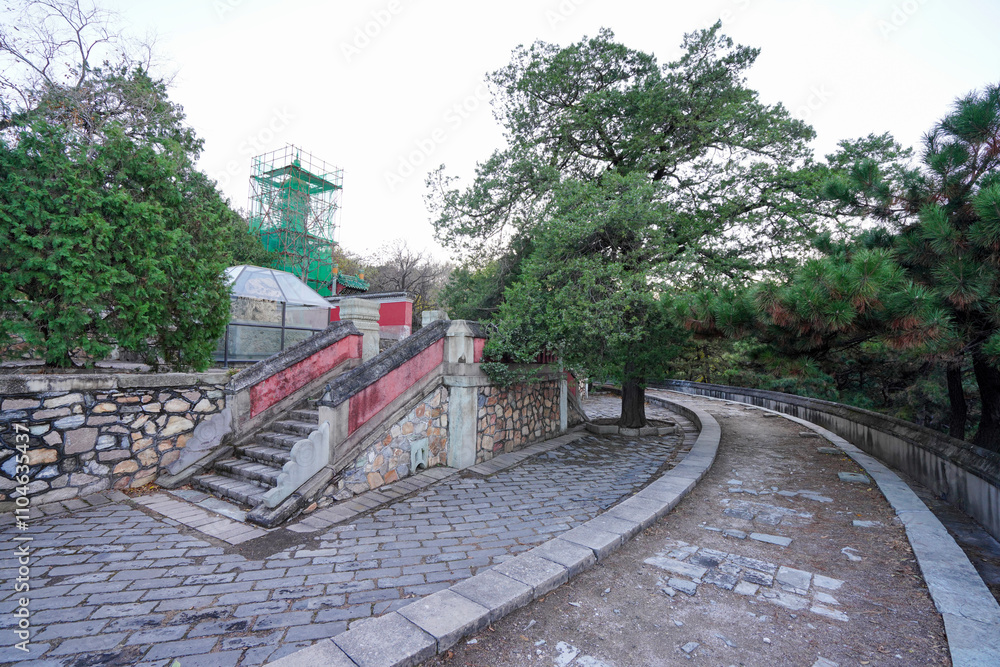 Huachengge Site of Summer Palace in Beijing. Huachengge Site of Summer Palace in Beijing.