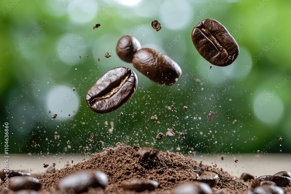 Morning indulgence - aromatic coffee awakening senses, embodying essence of daily routines, fueling energy, offering moments of reflection, connecting people shared caffeine infused experiences. Morning indulgence - aromatic coffee awakening senses, embodying essence of daily routines, fueling energy, offering moments of reflection, connecting people shared caffeine infused experiences.