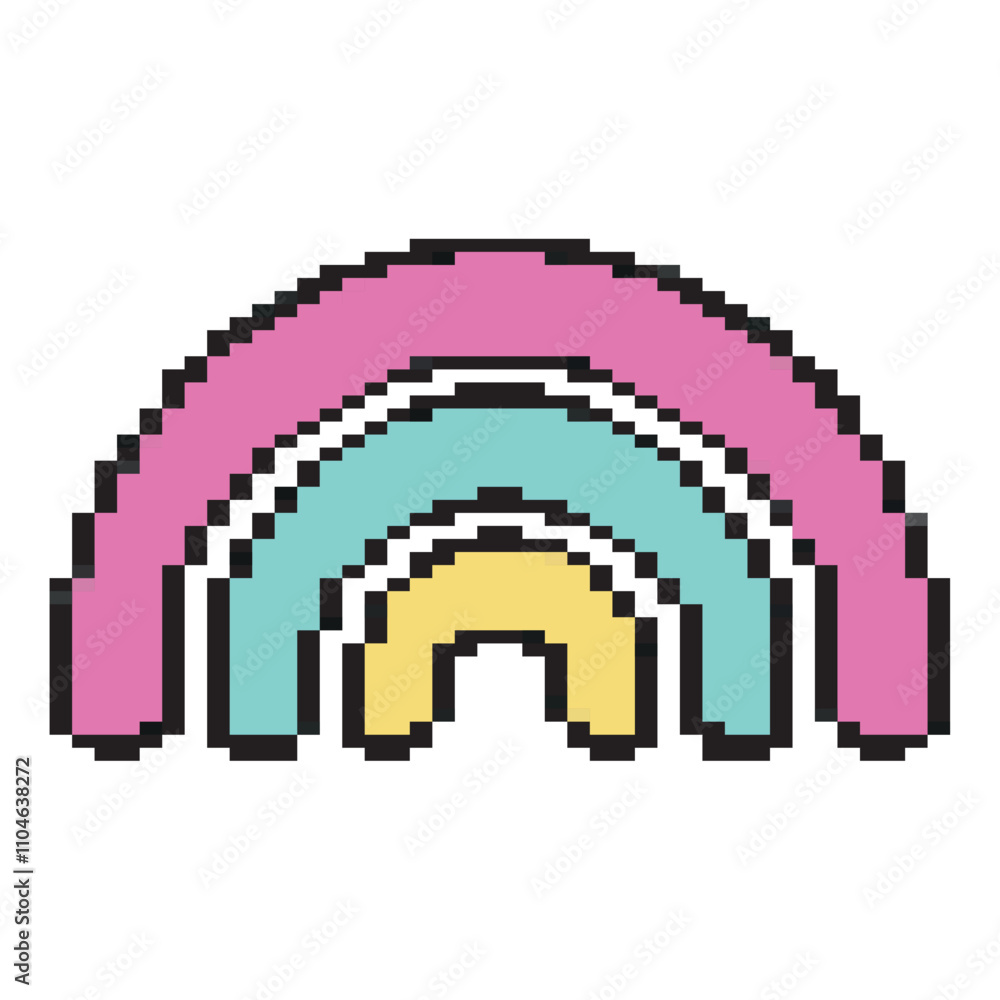 Obraz premium rainbow vintage aesthetic