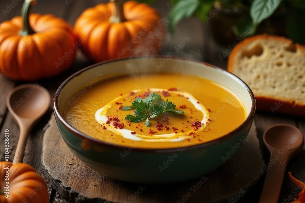 Pumpkin and Lentil Soup Pumpkin and Lentil Soup