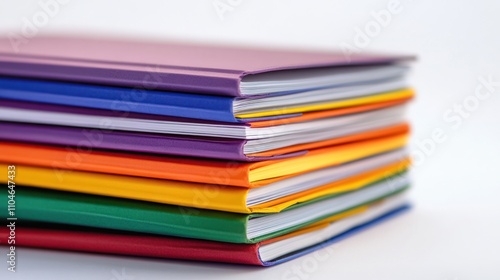 Stack of Colorful Books