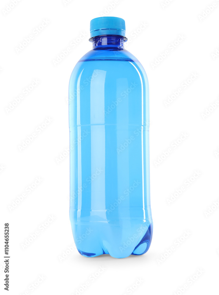 Plastic bottle of water isolated on white Plastic bottle of water isolated on white