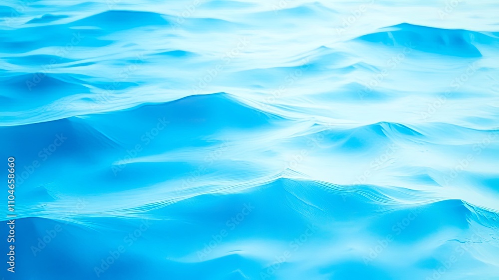 Abstract Blue Water Surface Texture Gentle Ripples and Undulating Waves Abstract Blue Water Surface Texture Gentle Ripples and Undulating Waves