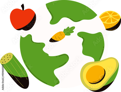 World Food Day Illustration