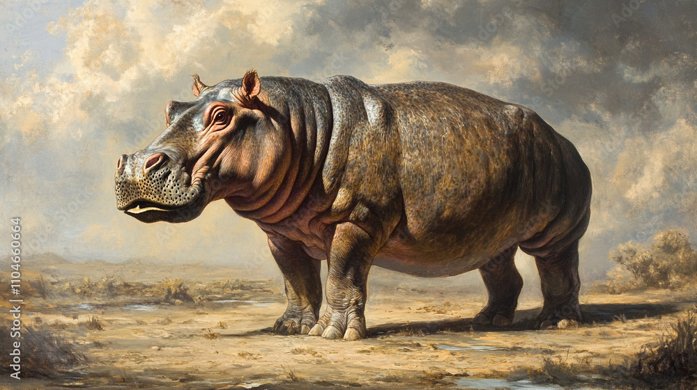Fototapeta premium hippopotamus
