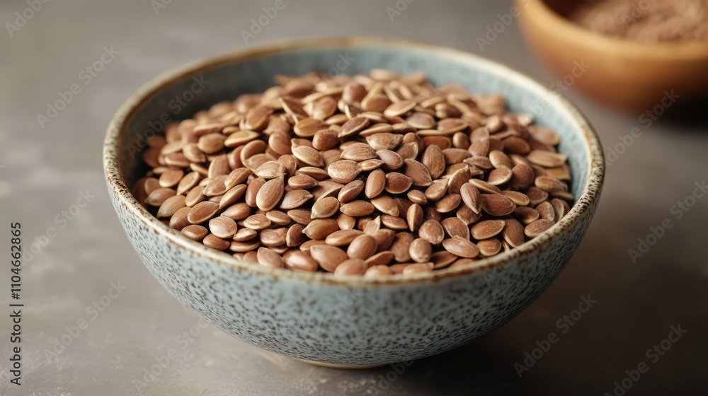 Bowl of seeds symbolizing plant-based protein sources Bowl of seeds symbolizing plant-based protein sources