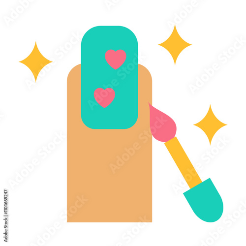 Nail Art Icon