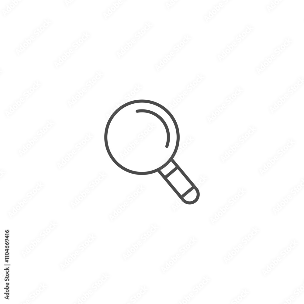 Search icon template vector illustration Search icon template vector illustration