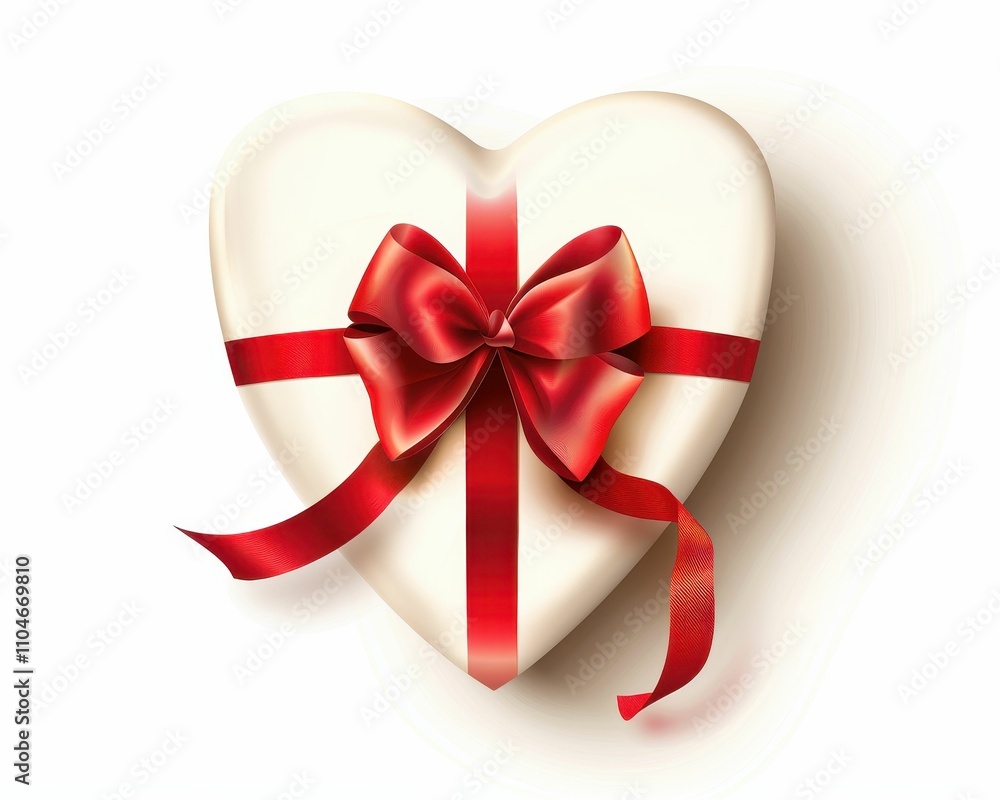 A heart-shaped gift box wrapped in a red ribbon, symbolizing love and celebration, perfect for special occasions. A heart-shaped gift box wrapped in a red ribbon, symbolizing love and celebration, perfect for special occasions.