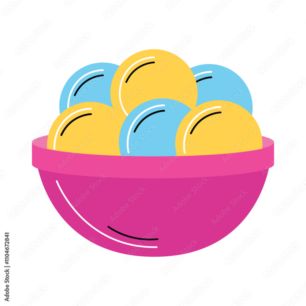 Easter Eggs Vector Illustration Easter Eggs Vector Illustration