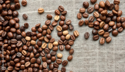 Java Sumatran Beans with Classic Burlap