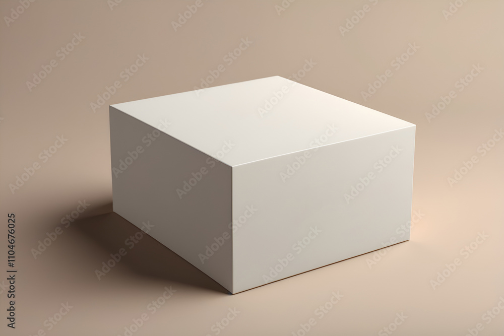 Matte Finish Box Packaging Mockup with a Simple and Sophisticated Minimalist Aesthetic, Ideal for Branding Presentation Matte Finish Box Packaging Mockup with a Simple and Sophisticated Minimalist Aesthetic, Ideal for Branding Presentation