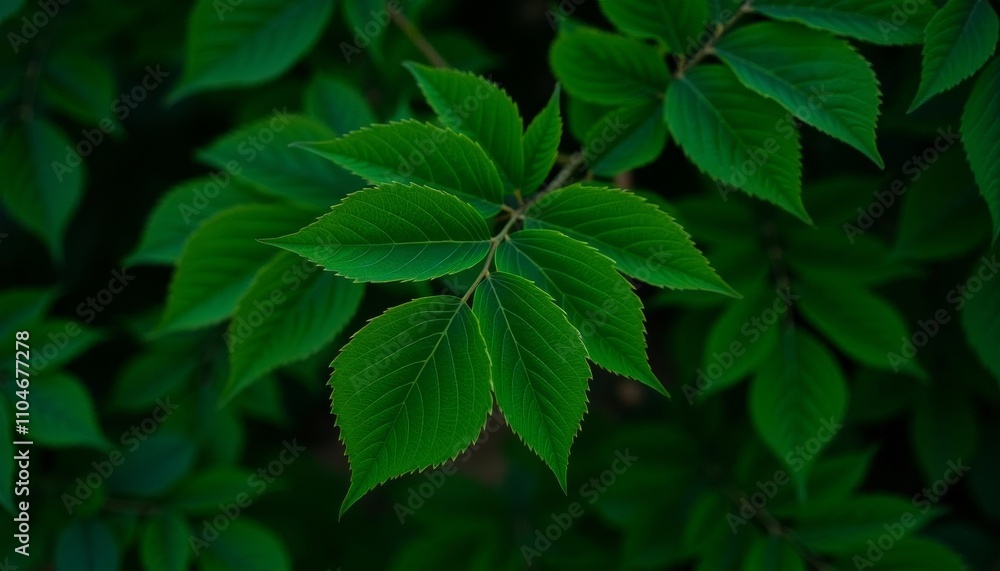 Green leaves up close or Vibrant leaf texture detail or Close-up of healthy leaves or Green leaves up close or Vibrant leaf texture detail or Close-up of healthy leaves or