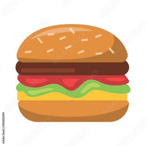 Hamburger Vector Illustration