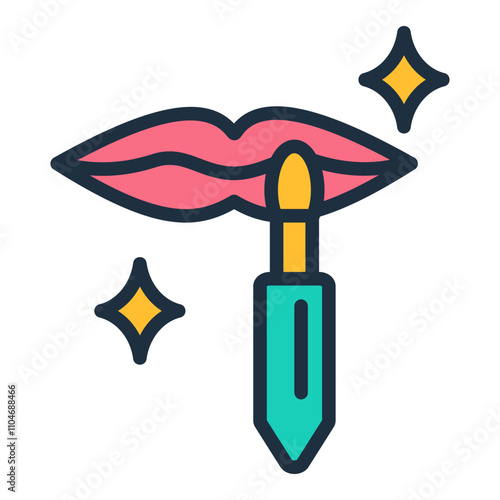 Lip Gloss Icon