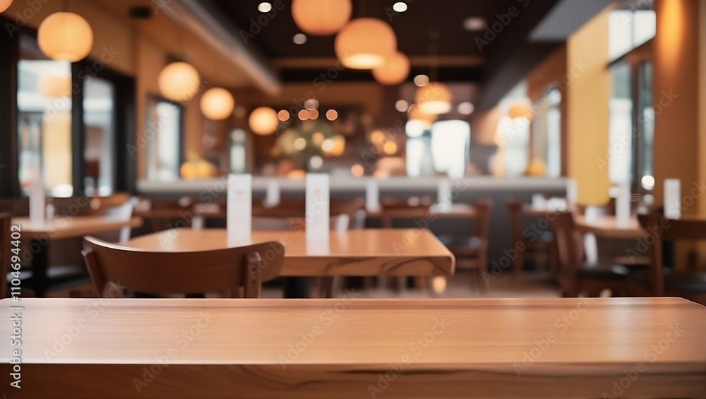 Rustic Wooden Table with Cozy Bar Ambiance and Warm Lighting
Rustic Wooden Table with Cozy Bar Ambiance and Warm Lighting