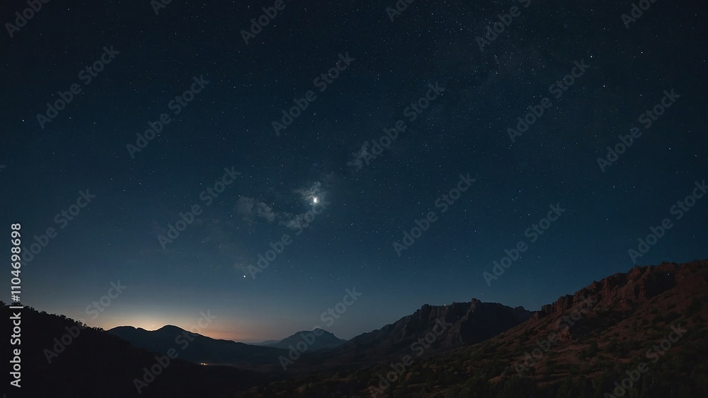 Fototapeta premium sky with stars