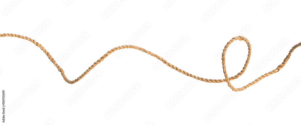 thick rope on white background isolated thick rope on white background isolated
