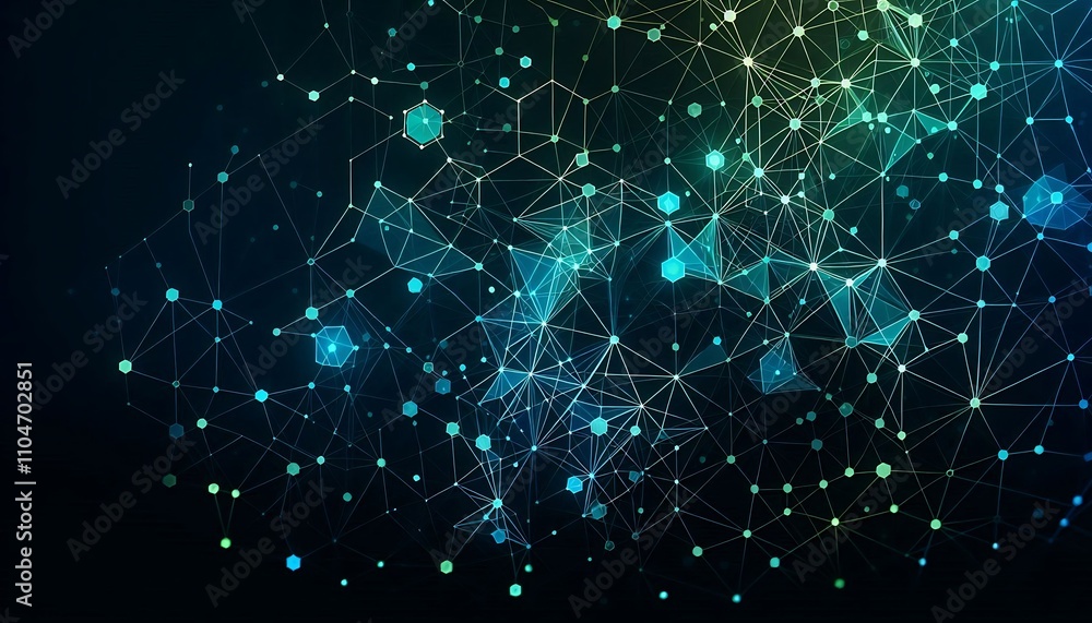 Abstract Network Digital Connection Graphic Design Abstract Network Digital Connection Graphic Design